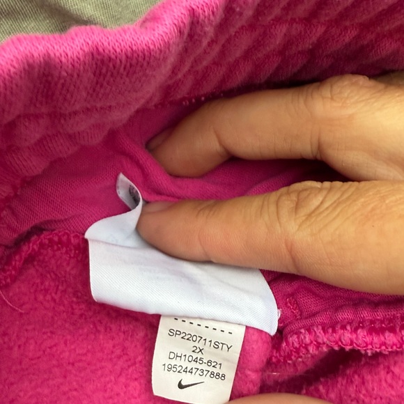 Nike | Pink Women’s Jogger Sweatpant size 2X - Picture 6 of 6